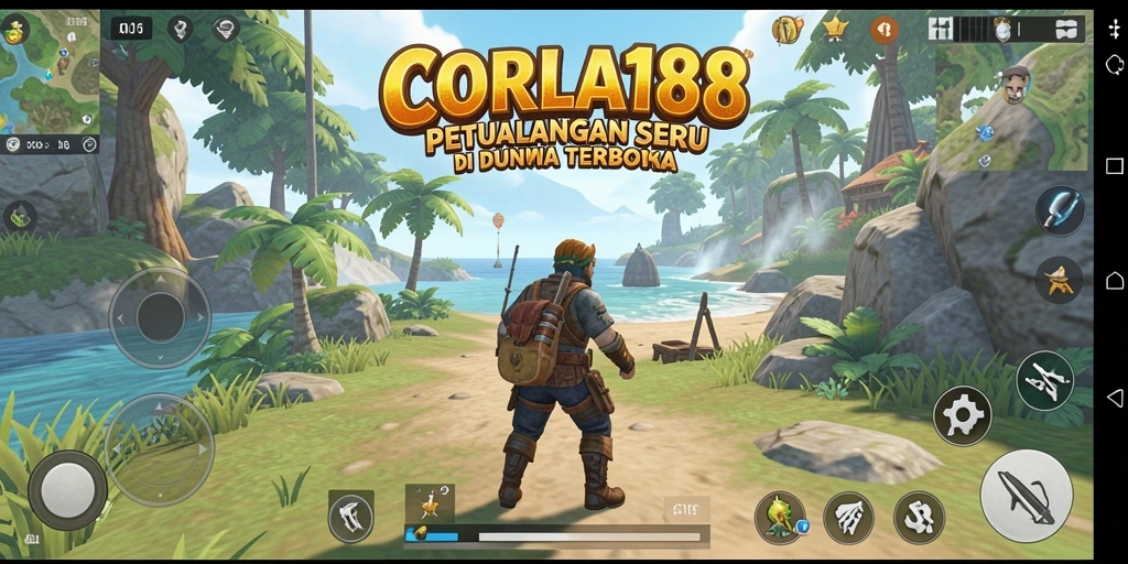 Gameplay CORLA188 yang menambahkan elemen eksplorasi yang mendebarkan.