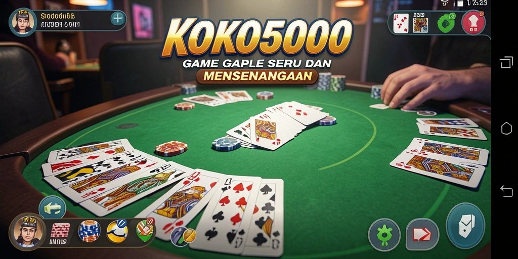 Tampilan gameplay KOKO5000 yang menarik dan interaktif.