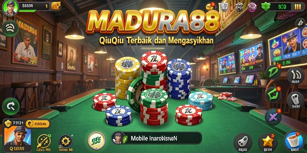 Tampilan gameplay QiuQiu yang seru di MADURA88.