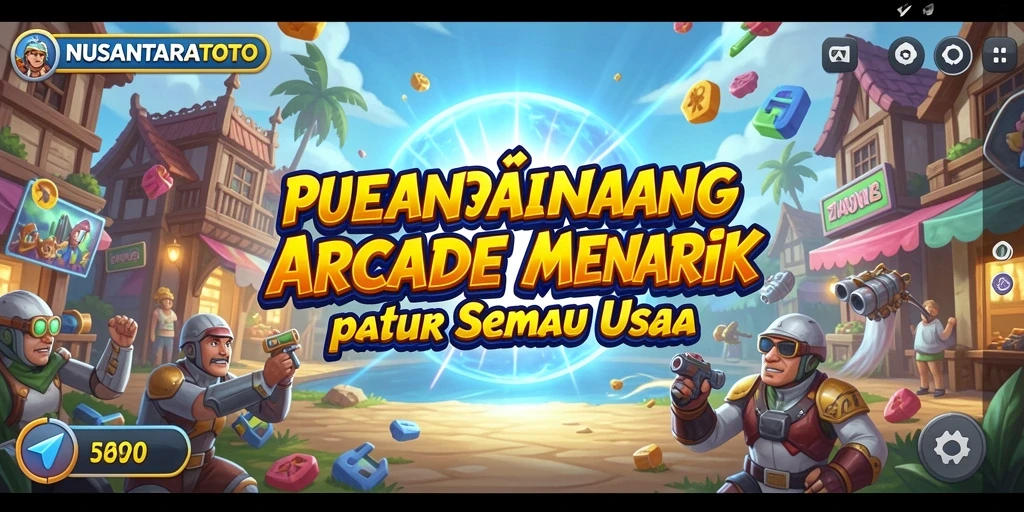 Tampilan menarik dari gameplay NUSANTARATOTO dengan banyak level.