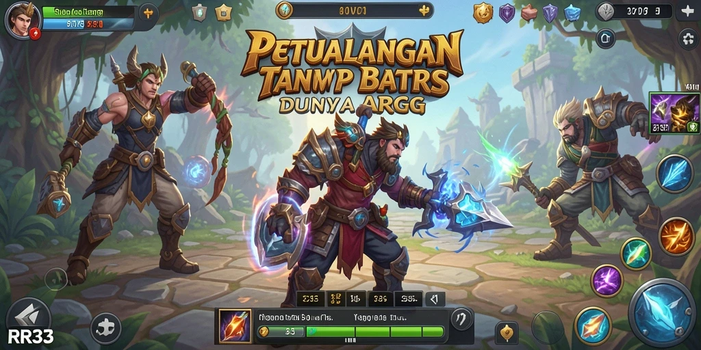 Gameplay mendebarkan dalam dunia fantasi ARPG.
