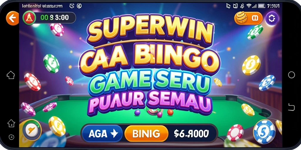 Tampilan gameplay Bingo yang seru dan interaktif.