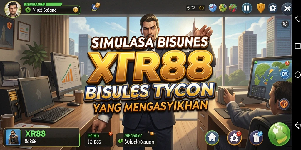 Screenshot dari gameplay XR88 yang menampilkan dinamika bisnis yang mengasyikkan.